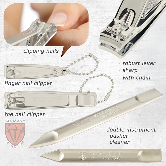 3 Swords Germany – manicure pedicure set kit - Image 3