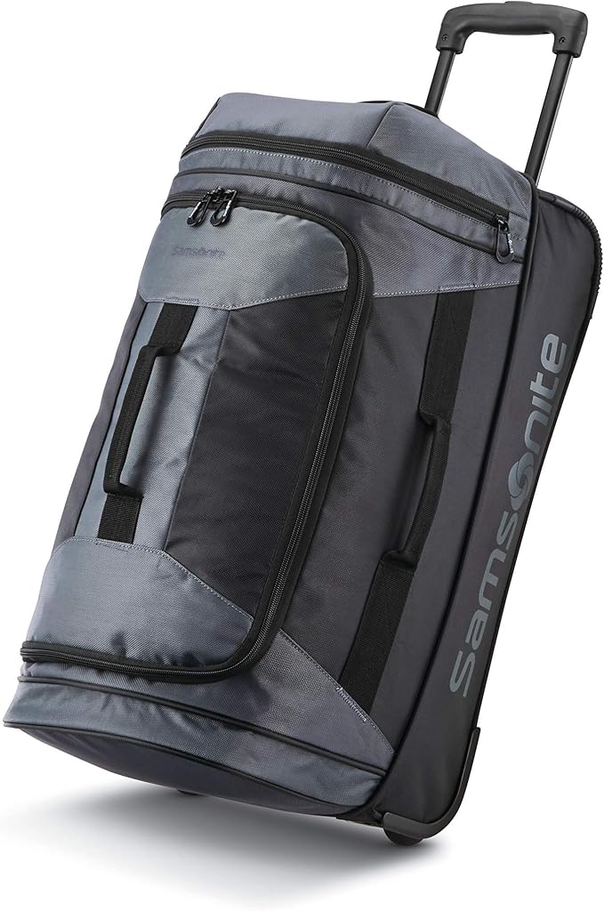 Samsonite Andante 2 Wheeled Duffel Bag – 22-Inch Durable Rolling Luggage by Samsonite