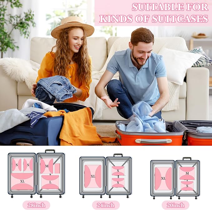 8 Set Compression Packing Cubes - Image 3