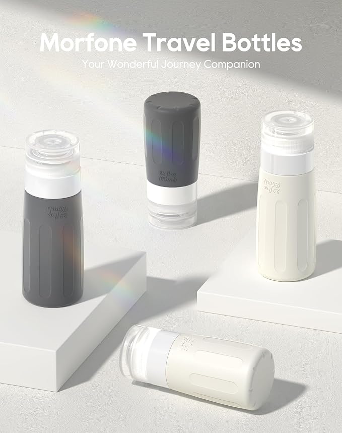 Morfone 16 Pack Silicone Travel Bottles Set - Image 2