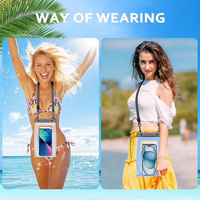 Large Waterproof Phone Pouch, Floating Waterproof Bag, IPX8 Dry Bag - Image 6
