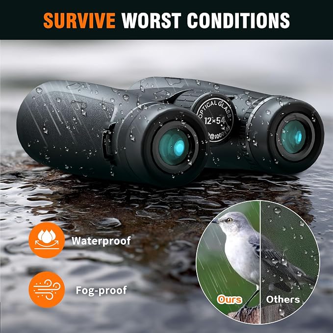 12x54 HD Binoculars for Adults High Powered - Image 5