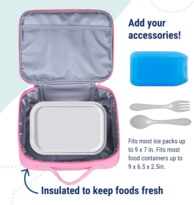 Wildkin Kids Insulated Lunch Box – Durable and Reusable - Image 5