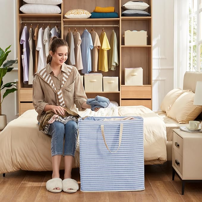 Lifewit Laundry Hamper Large Collapsible Laundry Basket, Freestanding - Image 9