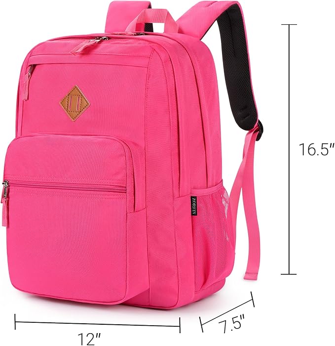 ZORFIN 26L Backpack for College, and Travel: Water Resistant Bookbag - Image 3