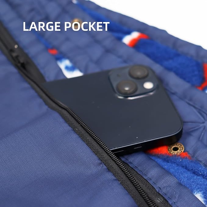 Outdoor Waterproof Blanket, Foldable Fleece Stadium Blanket - Image 7