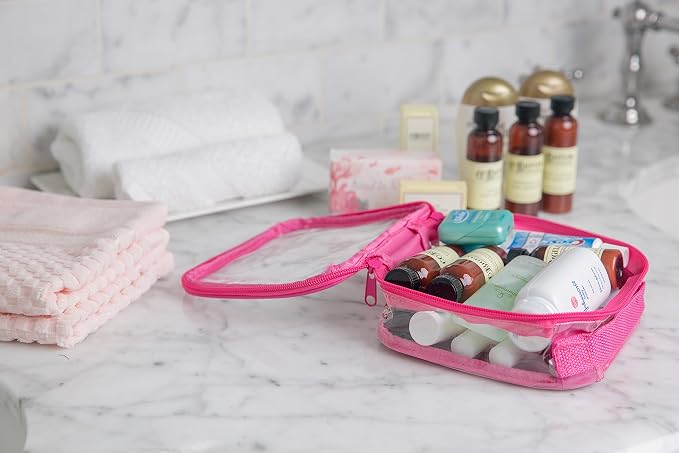 EzPacking Clear TSA Approved 3-1-1 Travel Toiletry Bag - Image 9