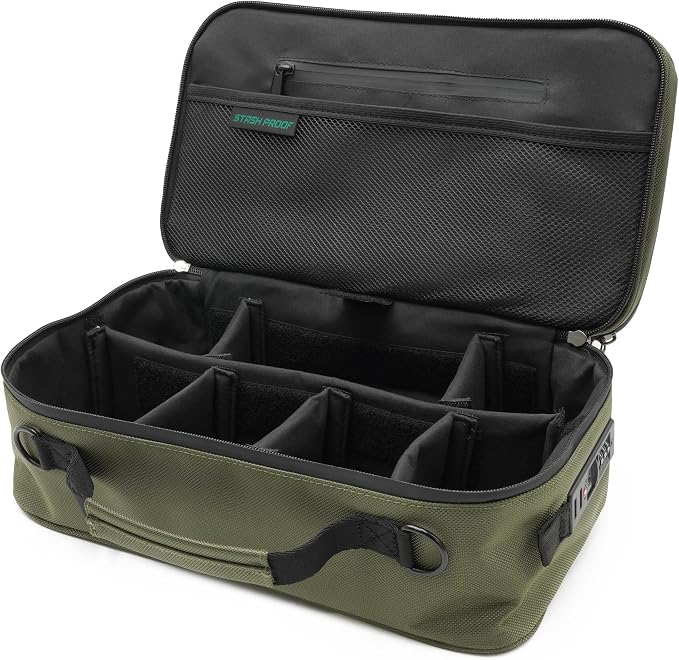 Large Storage Case with TSA Combination Lock Bag, Portable Carbon Lined - Image 6