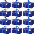 12 Pack Extra Heavy Duty Large Moving Bags by Fygrip
