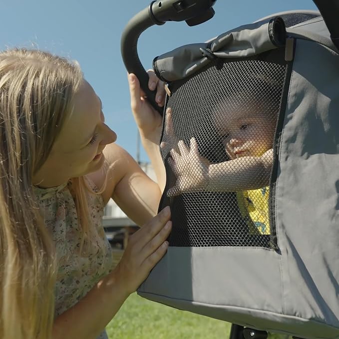 Mompush Nova Baby Stroller for Toddler, Infant & Newborn | Spacious Seat & - Image 2