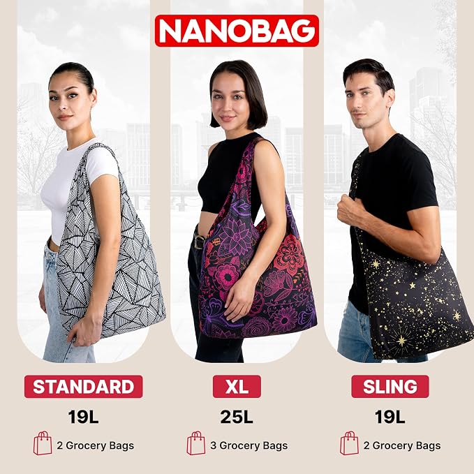 Nanobag Ultra-Lightweight Foldable Tote - Image 9