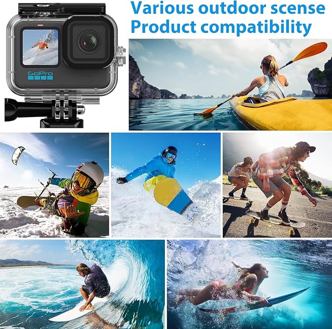HONGDAK Waterproof Housing Case Accessories Kit 16in1 - Image 7