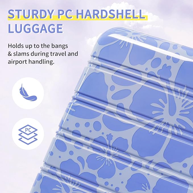 Merax Luggage Sets 3 Piece, Hardside Suitcase Set - Image 3
