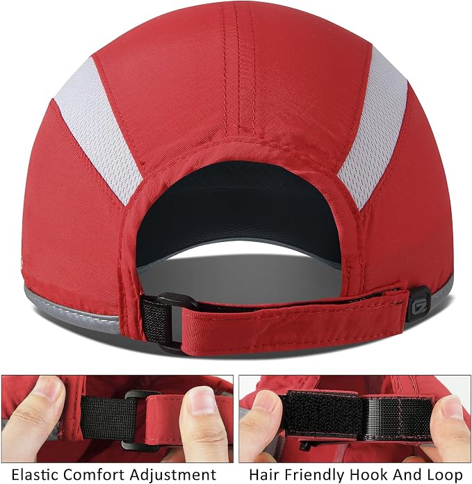 GADIEMKENSD Reflective Folding Outdoor Hat Unstructured Design UPF 50+ Sun - Image 3