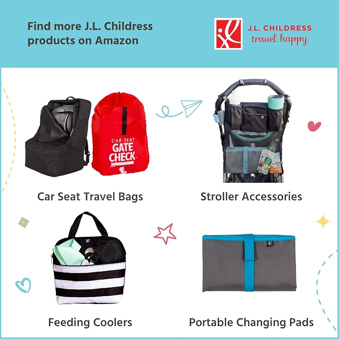 J.L. Childress Padded Compact Stroller Travel Bag - Image 8