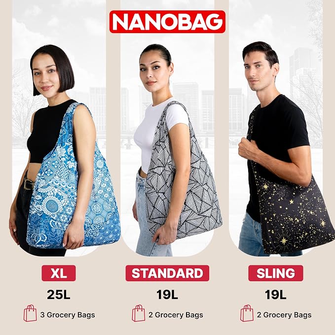 Nanobag Ultra-Lightweight Extra Large Size Tote Bag - Image 9