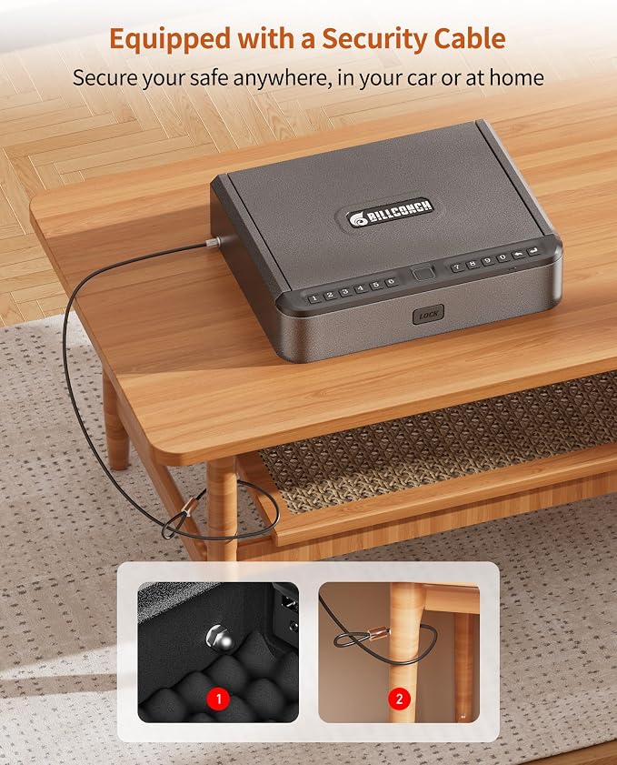 BILLCONCH Gun Safe for Handgun - Image 3