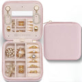 Vlando Velvet Travel Jewelry Case, Jewelry Travel Box by VLANDO