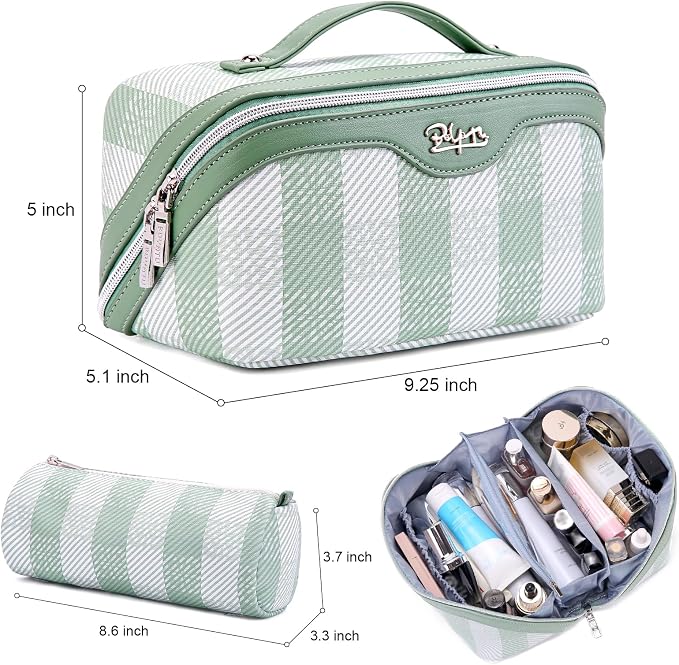 BOYATU Makeup Bag Travel Cosmetic Bag: 3 Pcs Set Portable Make up Bags - Image 7