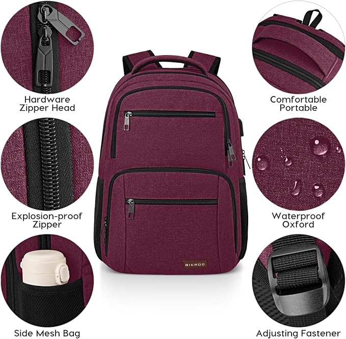 Backpack for Girls Women, School Backpack for Teen Boys, Lightweight Casual - Image 3