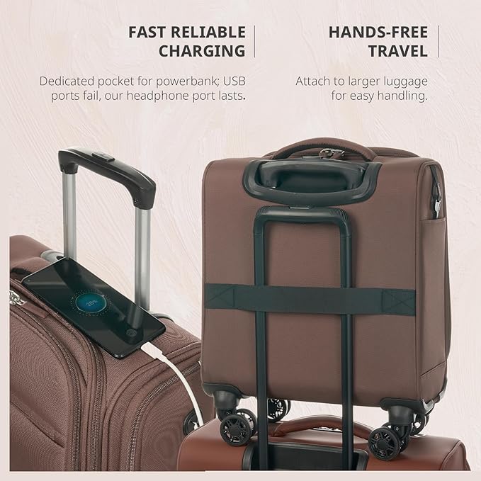 Verage Underseat Carry On Luggage - Image 5