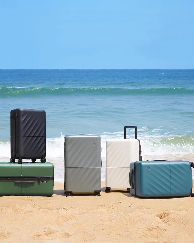 Trunk Luggage 26 Inch, Medium Checked Luggage - Image 9