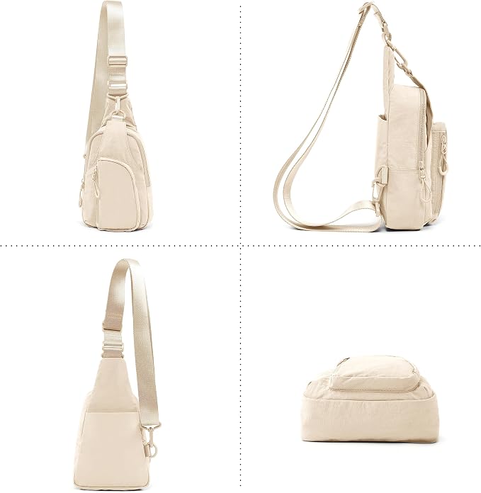 ODODOS Daily Sling Bag with Adjustable Straps Crossbody Chest Bag Lightweight - Image 5