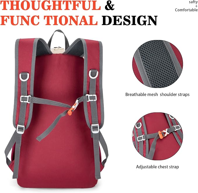 Hiking Backpack, Large 35L Travel Backpacks - Image 4