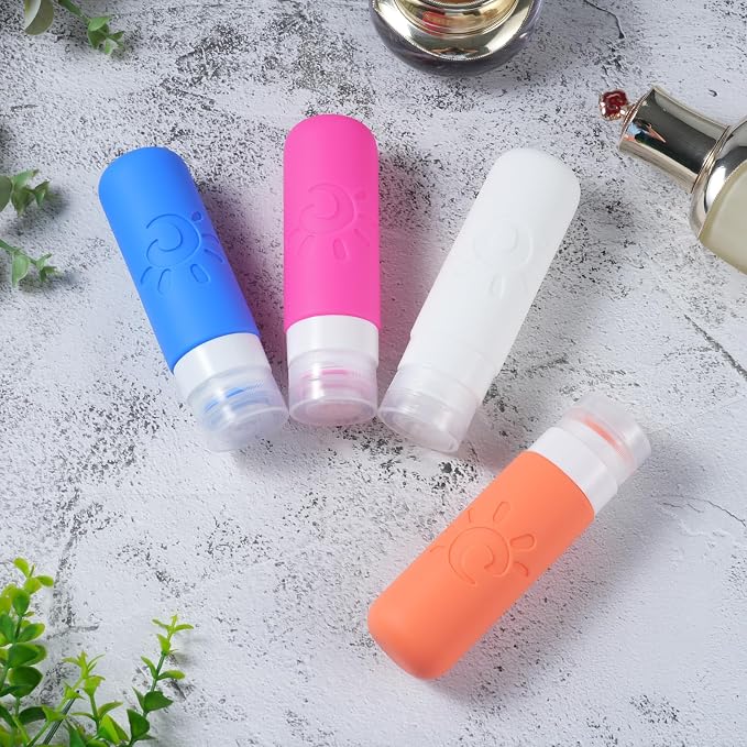 Travel Bottles for Toiletries, TSA Approved Travel Containers 3oz Leak Proof - Image 4