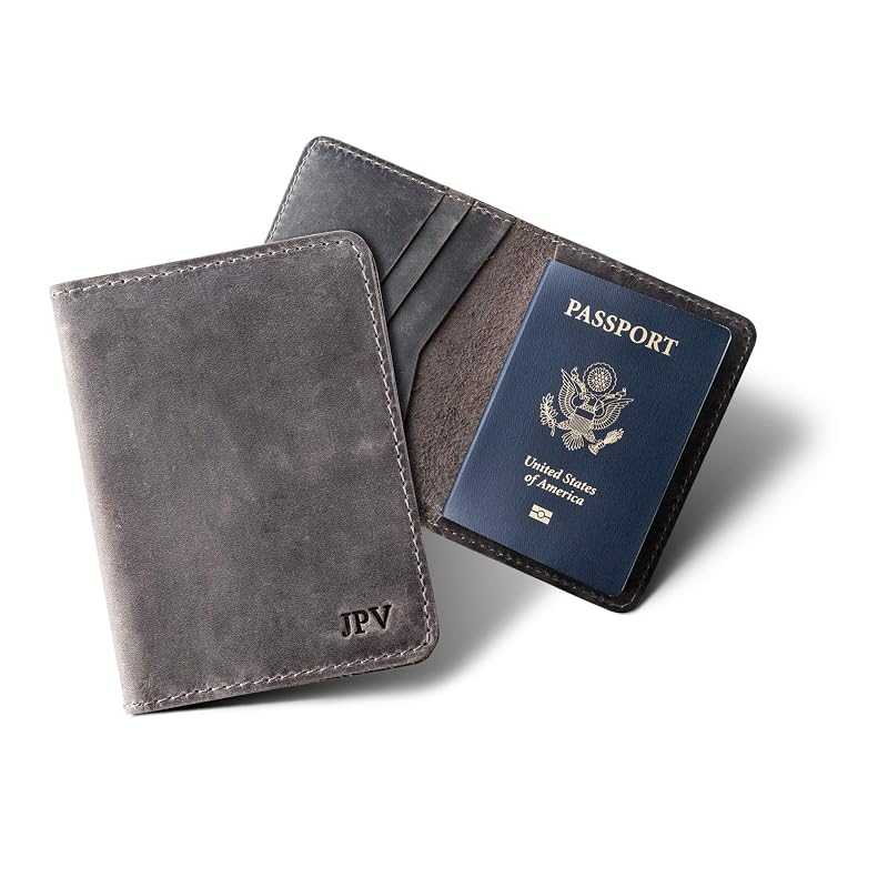 PEGAI Personalized Leather, Passport Holder by PEGAI