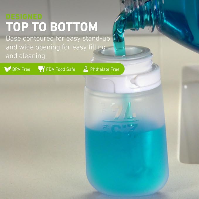 humangear GoToob+ 3-Pack | Refillable Silicone Travel Bottle | Locking Lid | - Image 3