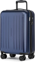 KYME Suitcase Hardshell With Double Spinner Wheels, PC+ABS TSA Lock Travel by KYME