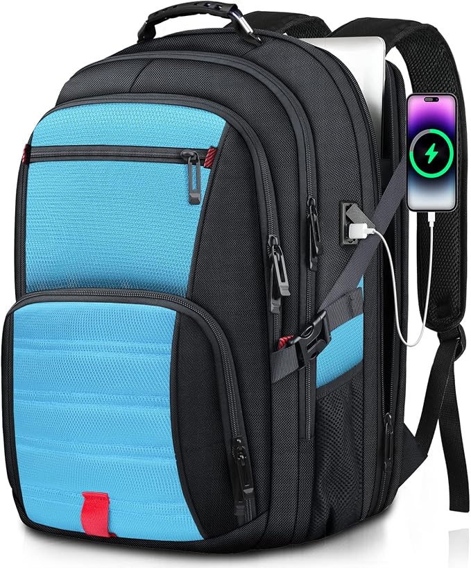 Extra Large Backpack, Travel Laptop Backpack by TAZBUZO