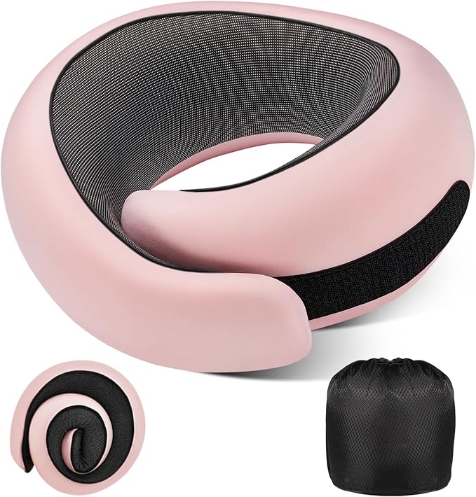 Neck Pillow Airplane, 100% Pure Memory FoamTravel Neck Pillow Travel Neck by 4litamz