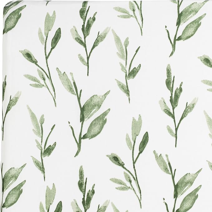 Crane Baby 100% Cotton Sateen Crib Sheet, Fitted - Image 6