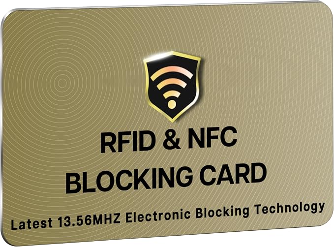 SaiTech IT RFID Cards One Card Protects Entire Wallet Purse by SaiTechIT