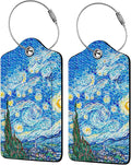 Starry Night Luggage Tag Personalized Luggage Tags by Unknown