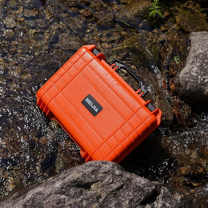 MEIJIA All Weather Portable IP67 Waterproof Protective Case, Hard Camera Case - Image 6
