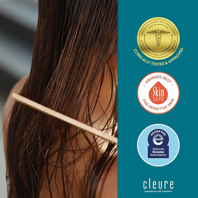 Cleure Shampoo and Conditioner Set Sulfate Free, Fragrance Free - Image 6