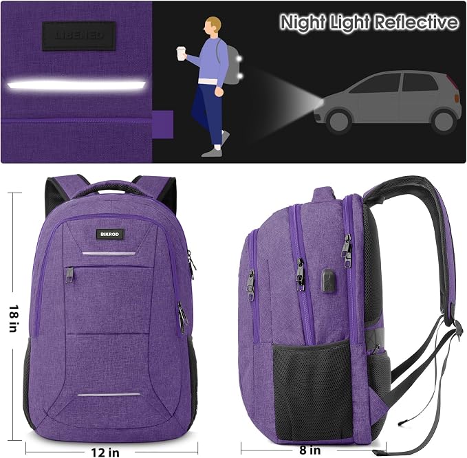 Backpack for Men Women, School Backpacks for Teen Boys, Business Anti Theft - Image 5