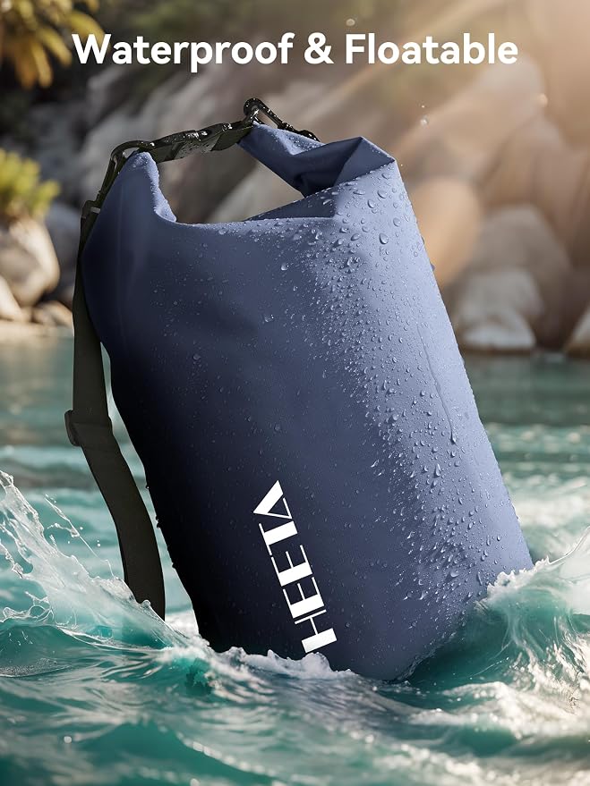 HEETA Waterproof Dry Bag for Women Men 5L/10L/20L/30L/40L Roll Top Lightweight - Image 3