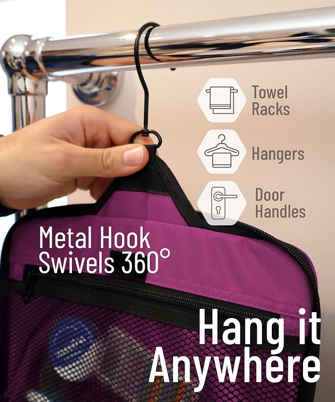 D&D Hanging Travel Toiletry Bag - Image 4
