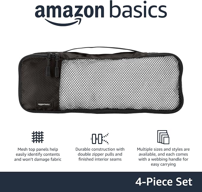Amazon Basics Slim Packing Cubes - Image 2