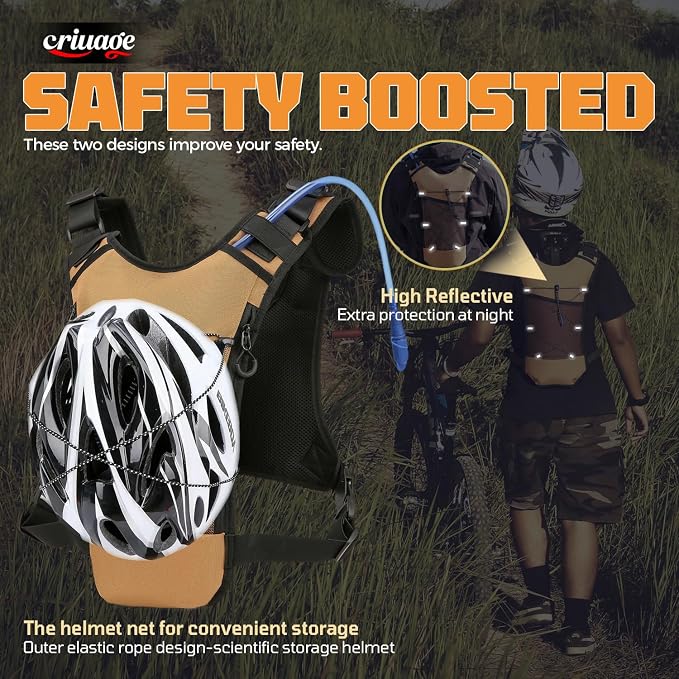 USA Original Patent Running Hydration Vest Backpack, Lightweight Chest Pack - Image 8