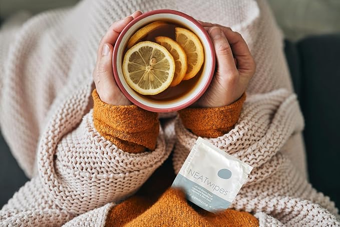 NEATwipes Hand Sanitizing Wipes | Travel Essentials | Disposable Wet Wipe & - Image 9