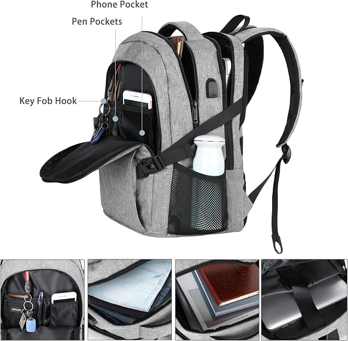 ANKUER Backpacks for Men Women, Backpack Fits Up 15.6 in Laptop Backpack for - Image 2