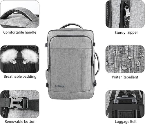 55L Carry On Backpack, Extra Large Travel Backpack - Image 2