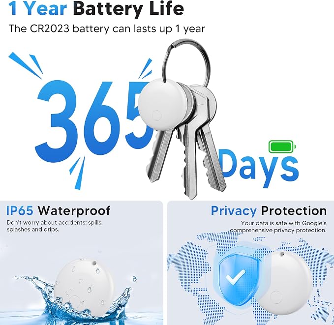 Air Tracker Tag for Android Smart Tag（Not for iOS）Air Tracker Tags-4 pack - Image 5