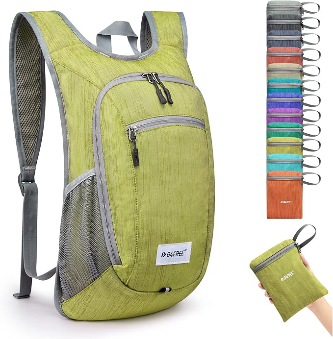 G4Free 10L/15L Hiking Backpack Lightweight Packable Hiking Daypack Small Travel by G4Free