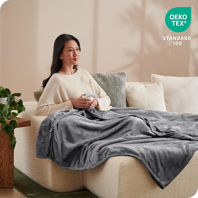 Bare Home Fleece Blanket - Image 3